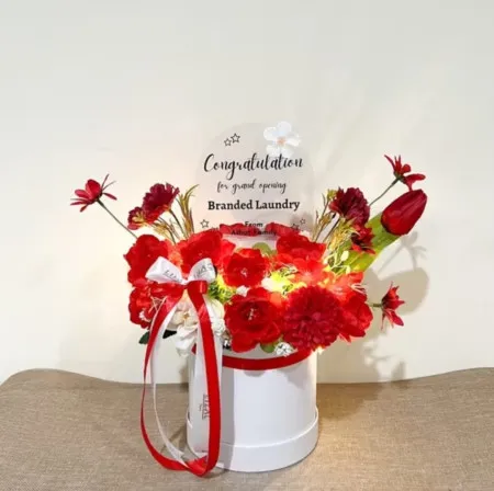 Bloom Box Akrilik Ucapan Grand Opening Rembang