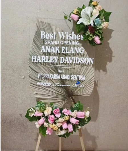 Papan Akrilik Ucapan Grand Opening Rembang